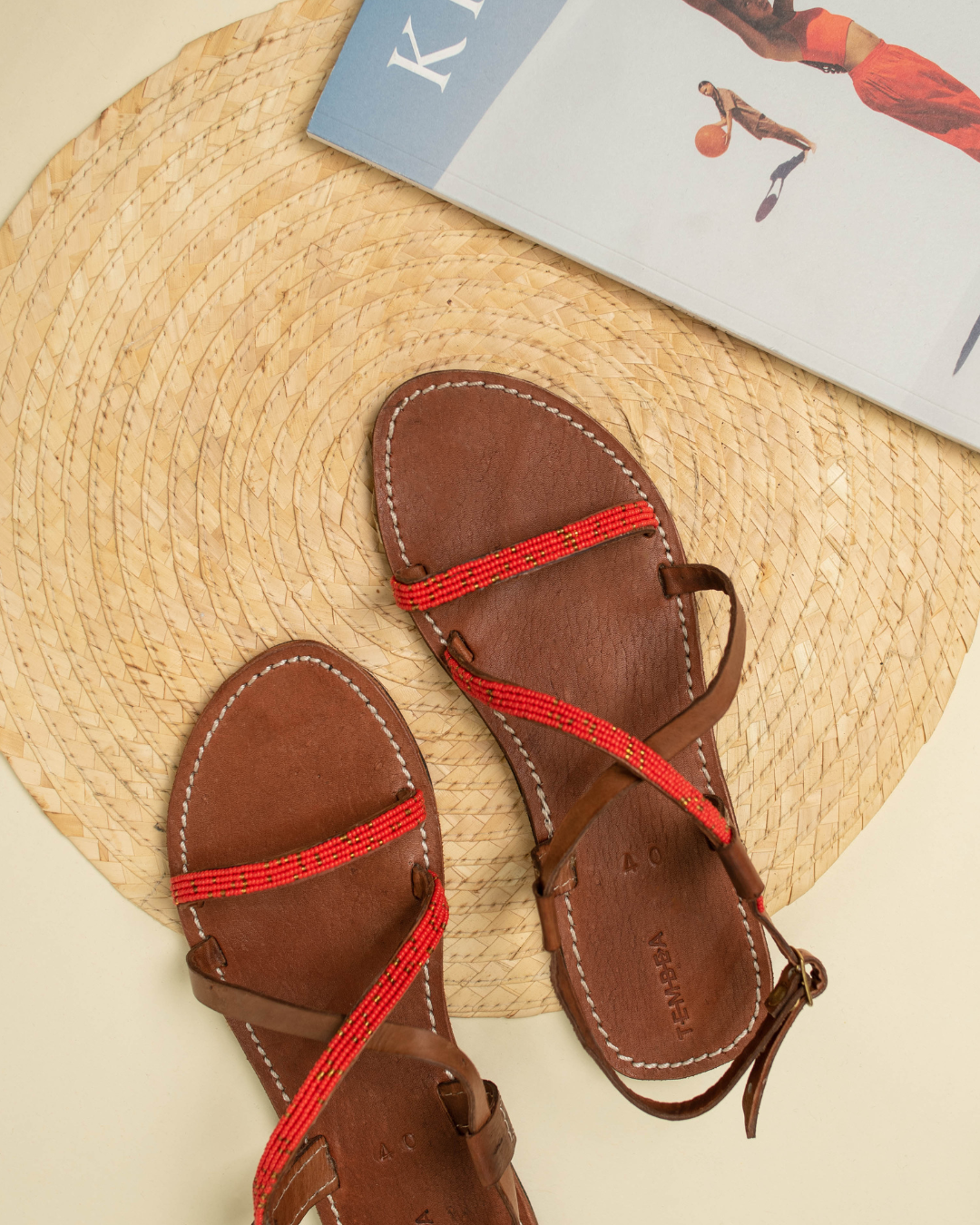 Sandalias de piel para mujer - Maisha